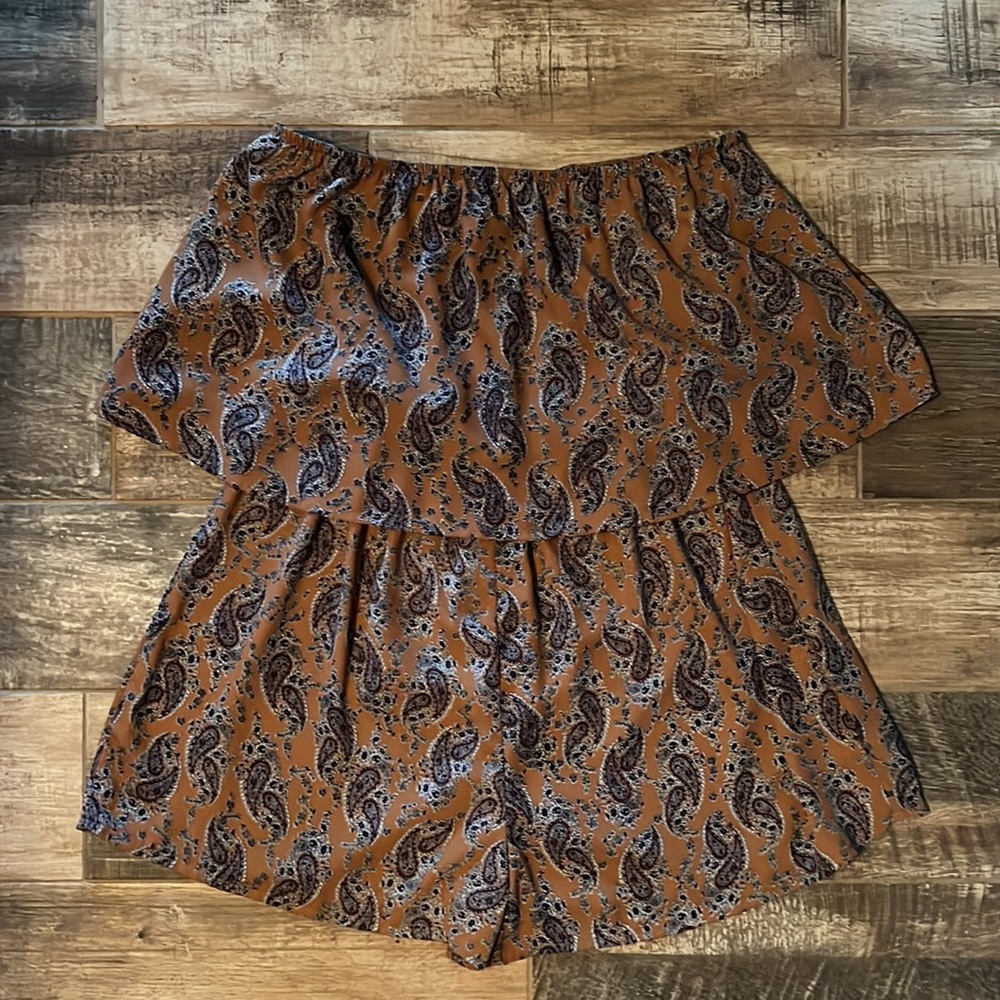 Blu spero gold romper